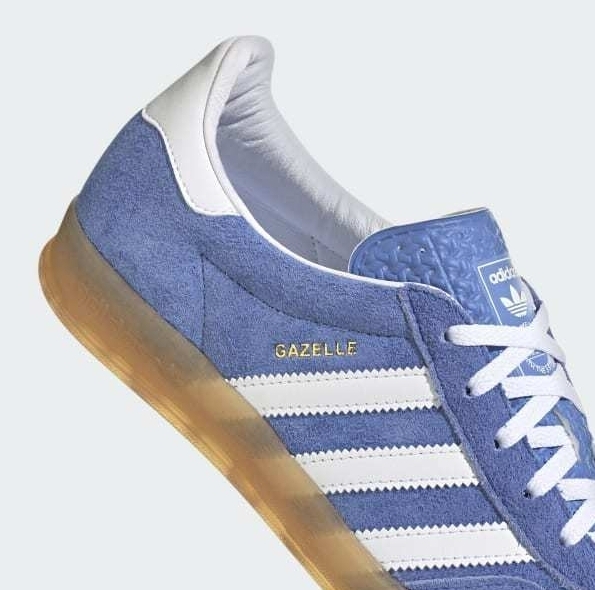 アディダスレディース Adidas Gazelle Indoor Blue ガゼル インドア