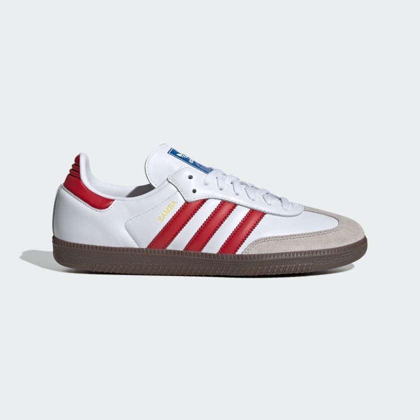 アディダス Samba OG White Better Scarlet