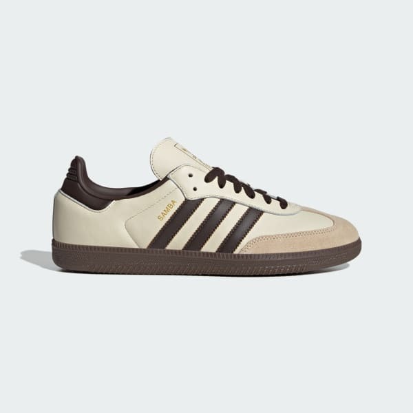 【Adidas】 Samba OG Cream White Dark Brown