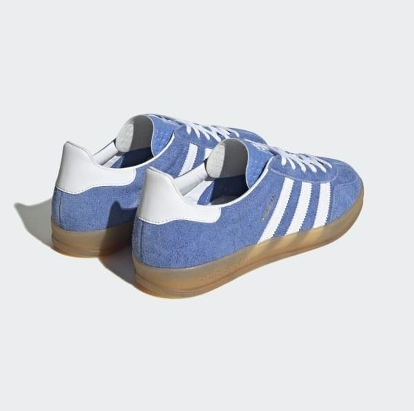 アディダスレディース Adidas Gazelle Indoor Blue ガゼル インドア