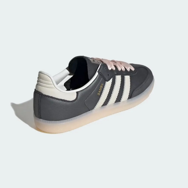 Adidas Samba OG Core Black Off Whiteサンバ リボンレース★
