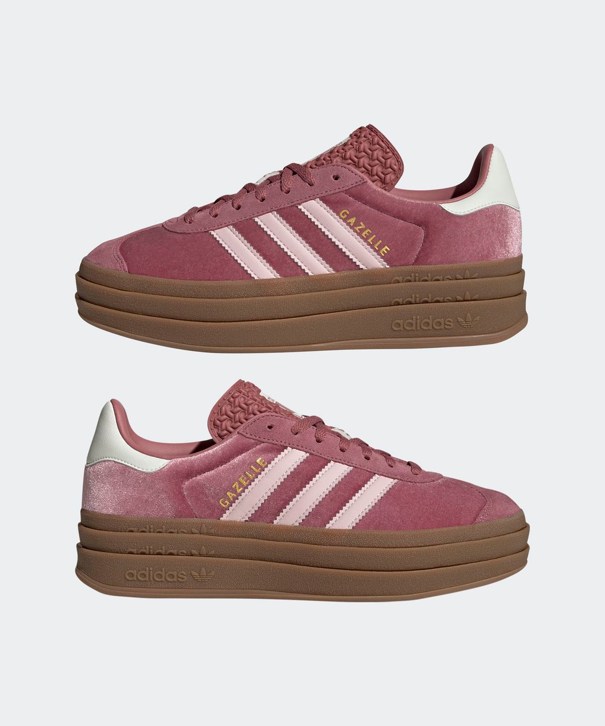 アディダスレディース Adidas Gazelle Bold Preloved Crimson Pink
