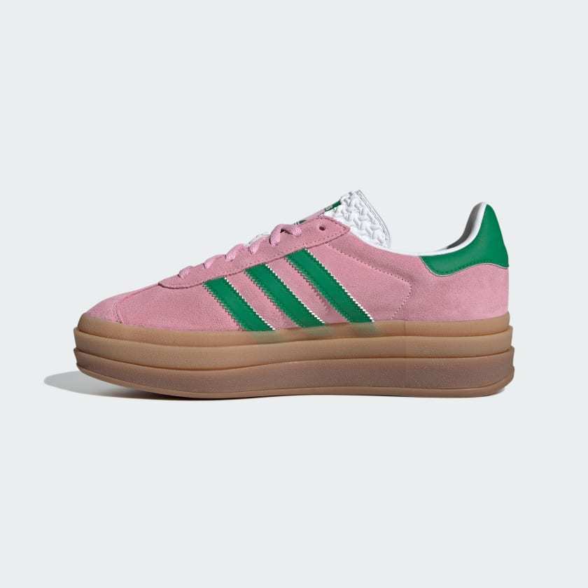 アディダス ORIGINALS W Gazelle Bold True Pink Green
