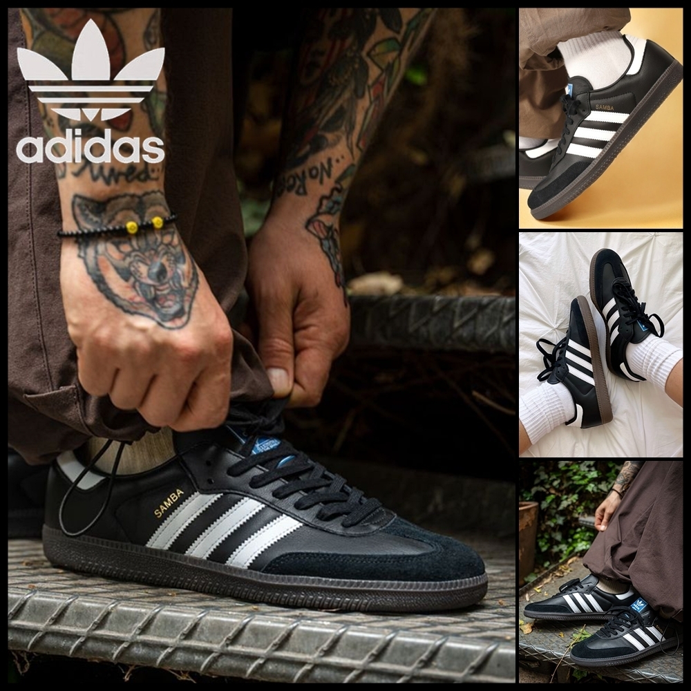 アディダス ORIGINALS SAMBA OG Core Black Cloud White
