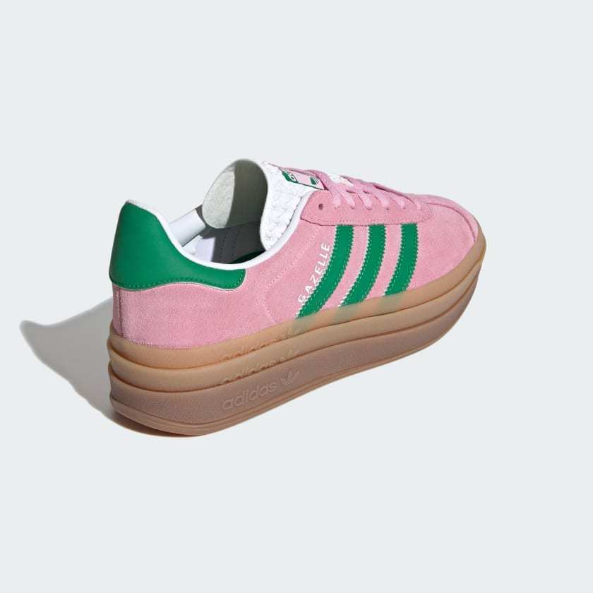 アディダス ORIGINALS W Gazelle Bold True Pink Green