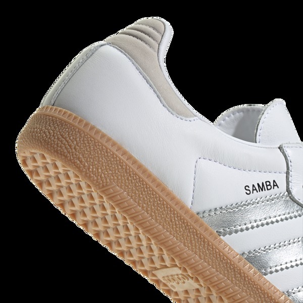 アディダス SAMBA OG Women Silver White