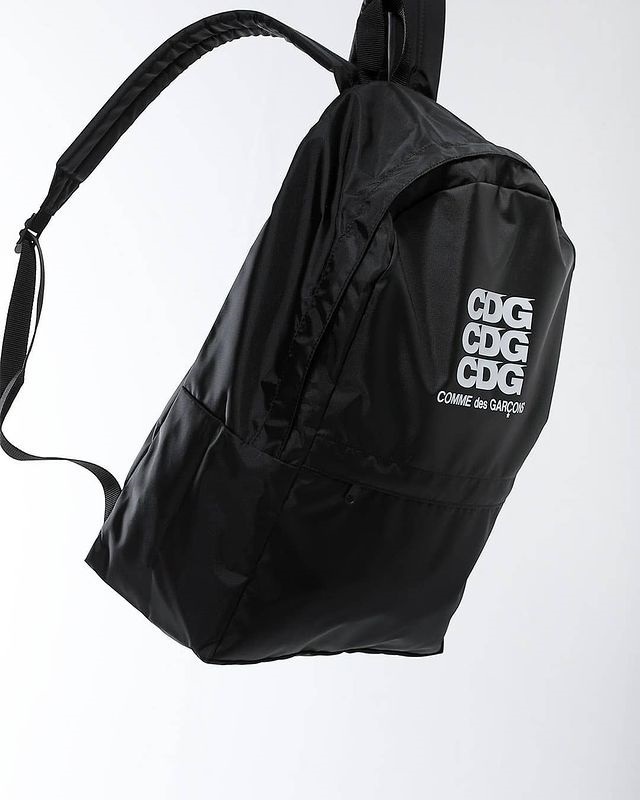 コムデギャルソン CDG ロゴ バッグ リュック バックパック コム・デ・ギャルソン 高級リュック ブランドリュック メンズ おしゃれ お洒落 ストリート系 男性 コムデギャルソンリュック メンズリュックブランド