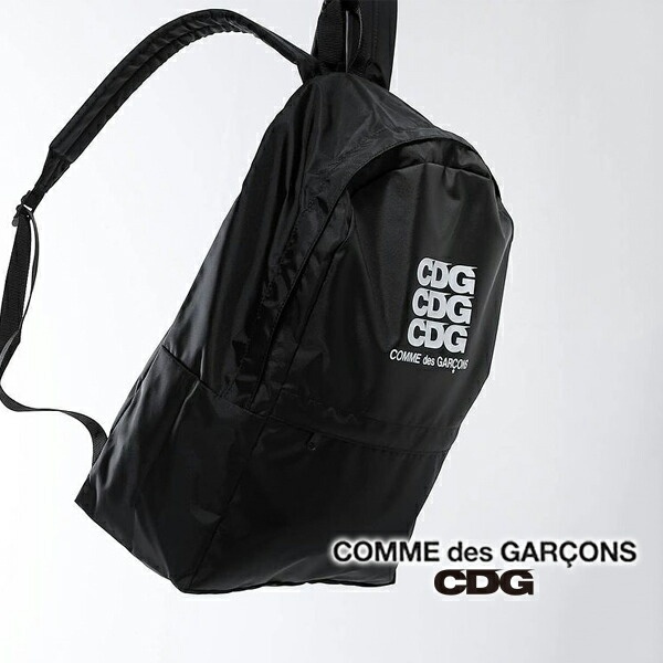 コムデギャルソン CDG ロゴ バッグ リュック バックパック コム・デ・ギャルソン 高級リュック ブランドリュック メンズ おしゃれ お洒落 ストリート系 男性 コムデギャルソンリュック メンズリュックブランド
