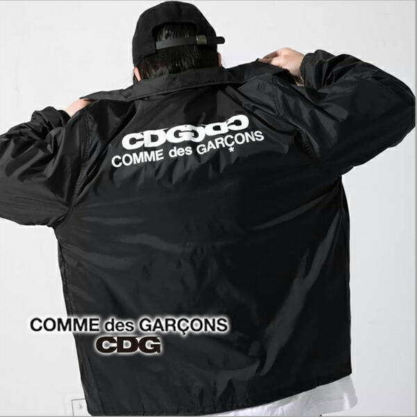 コムデギャルソン CDG COACH JACKET コーチジャケット ロゴ ジャケット ブルゾン アウター メンズ レディース ブランド おしゃれ お洒落 モード系 モード ストリート トレンド